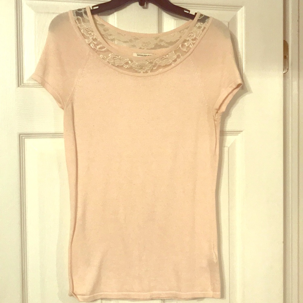 Banana Republic short sleeve sweater - SMALL